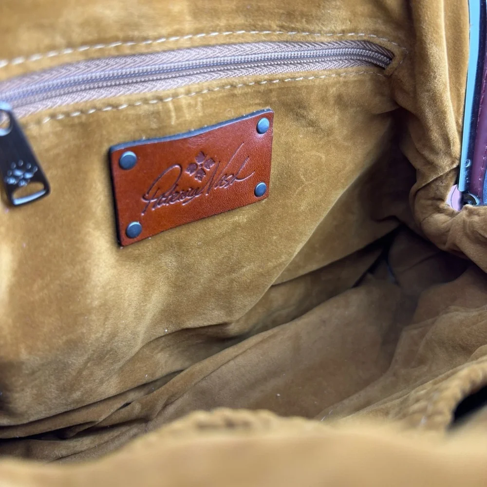 Patricia Nash Burgundy Crossbody Bag - Picture 7 of 13